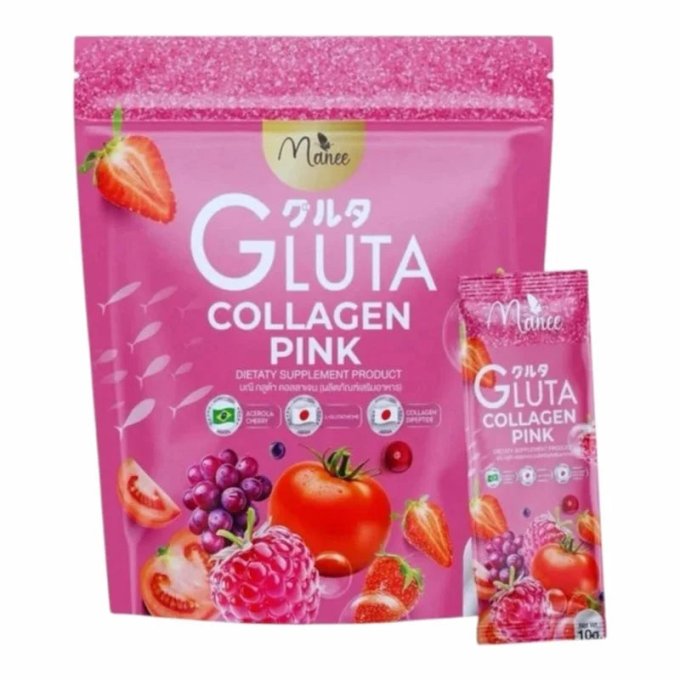 Manee Gluta Collagen Pink Juice