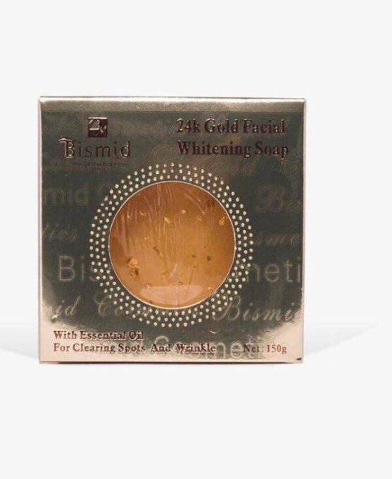 Savon visage Bismid à l'or 24 carats