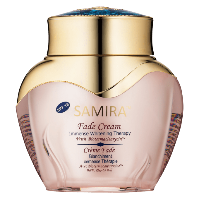 CRÈME SAMIRA FADE CRÈME VISAGE ÉCLAIRCISSANTE
